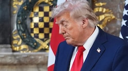 Während der russische Präsident mit Stärke protzt, gibt sich Donald Trump sichtlich enttäuscht.