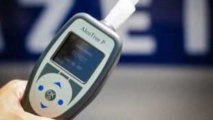 Beim Alko-Test schnitt der Radler gar nicht gut ab