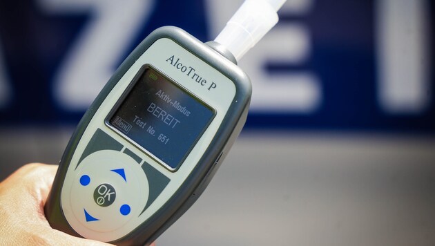 Beim Alko-Test schnitt der Radler gar nicht gut ab
