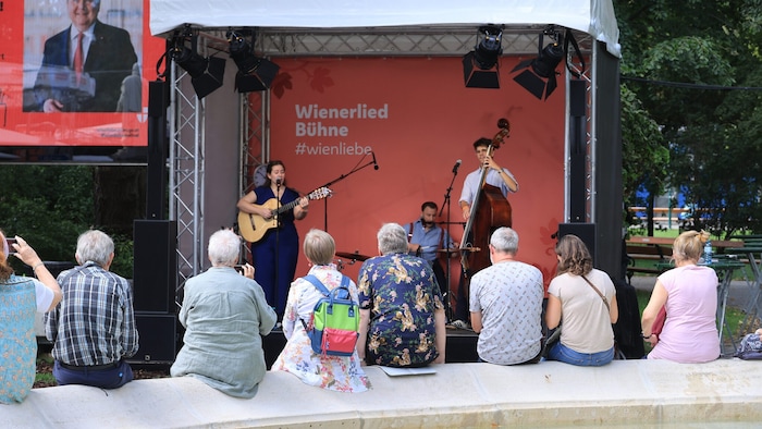 Wienerlied im Rathauspark.