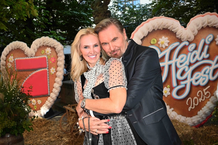 Nik P. mit Ehefrau Karin