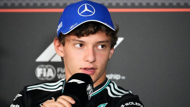 Kimi Antonelli ging gut mit der Wolff-Kritik um.