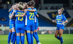 Großer Jubel bei den Frauen des SKN St. Pölten