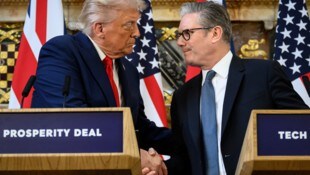 Starmer und Trump demonstrieren Einigkeit – Streitpunkte bleiben ausgeklammert.