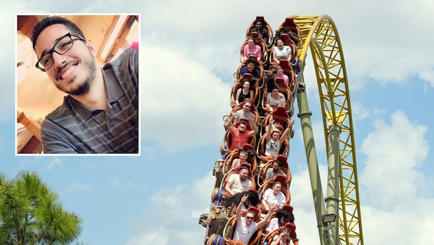 Kevin Rodriguez Zavala (32) starb nach der Fahrt auf der Achterbahn „Stardust Racers“.