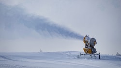 Schneekanonen spielen im Wintertourismus eine immer größere Rolle.  