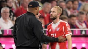 Vincent Kompany hat sich über die Situation rund um Konrad Laimer geäußert. 
