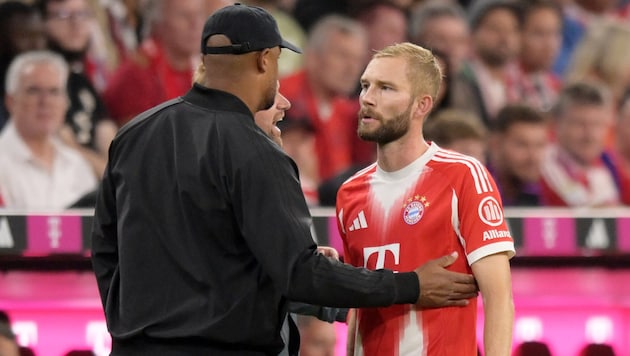 Vincent Kompany hat sich über die Situation rund um Konrad Laimer geäußert.