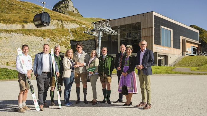 Von links: Fachgruppen-Geschäftsführer Oliver Käfer, Obmann-Stellvertreter Daniel Berchthaller, ...