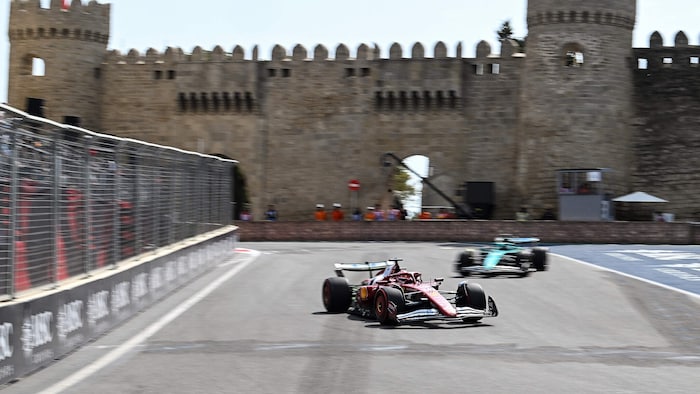 Viermal holte Charles Leclerc schon die Pole in Baku, diesmal nur Frust.