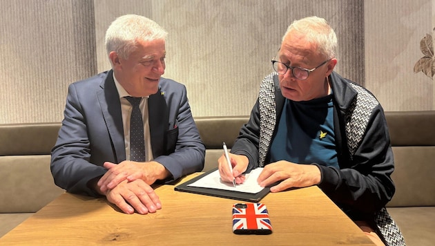 Der designierte Landesrat Anton Kasser im Interview gleich nach seiner Nominierung