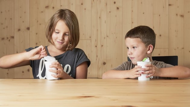 Die Schulmilch wird in OÖ von 17 Bauern in die Klassen und Kindergärten geliefert.