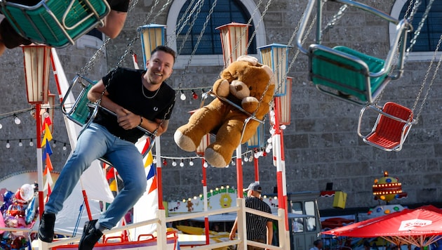 Zahlreiche Attraktionen zogen die Besucher in die Salzburger Altstadt.