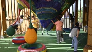 Im Kinderkunstlabor ist ab 21. Juli „Die Kinderregierung“ an der Macht.