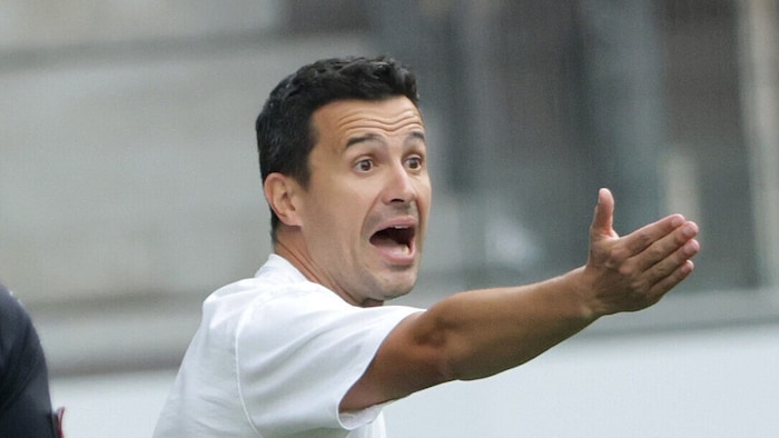 Will den gesamten Druck auf sich kontenzrieren: LASK-Trainer Sacramento.