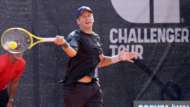 David Pichler steht im Doppel-Endspiel in Bad Waltersdorf.