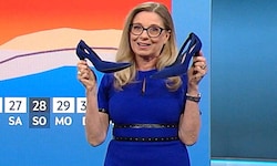 Christa Kummer moderierte am Freitagabend zum letzten Mal das ORF-Wetter – und zog ihre High ...