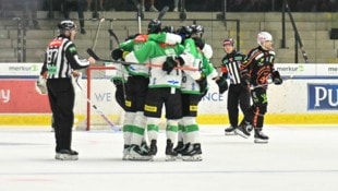 Der Jubel der siegreichen Slowenen