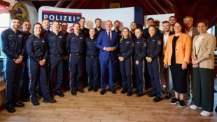 Bei der Ehrung der Polizeispitzensportler standen nicht nur die Medaillen im Rampenlicht.