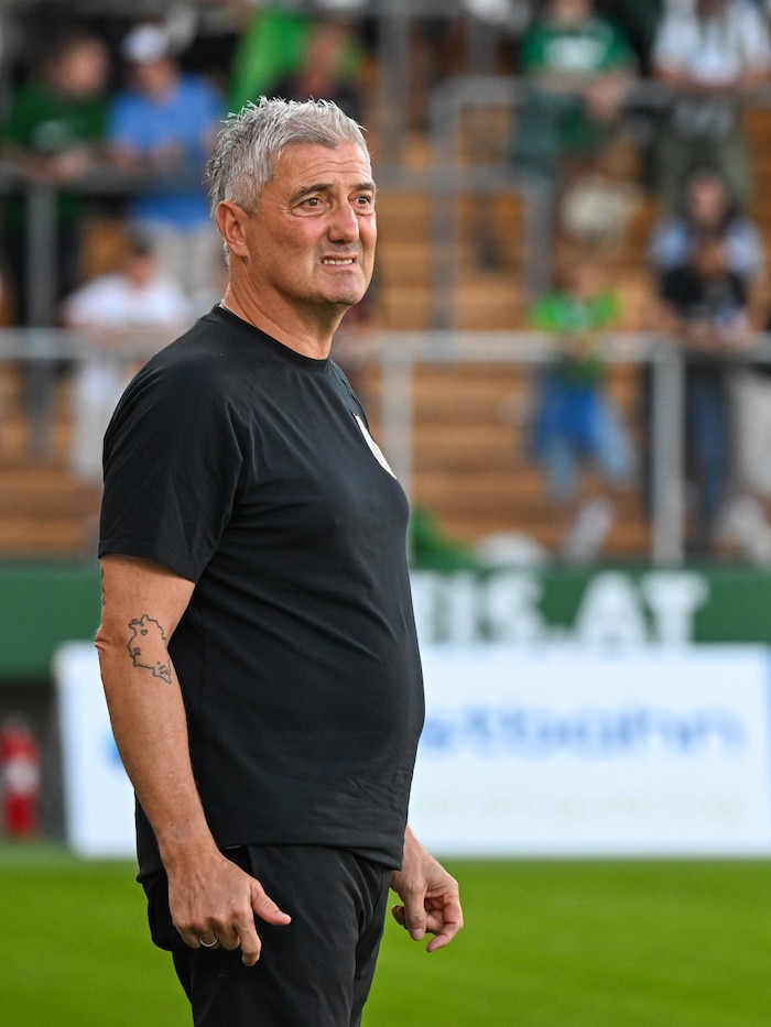 Austria-Coach Markus Mader sah kein schlechtes Spiel seiner Mannschaft.