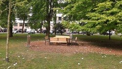 Gerade nachts meiden viele die Grünanlage.