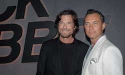 Jude Law und Jason Bateman bei der Premiere von „Black Rabbit“.