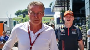 Raymond Vermeulen hat das Red-Bull-Bekenntnis von Max Verstappen (rechts) teilweise ...