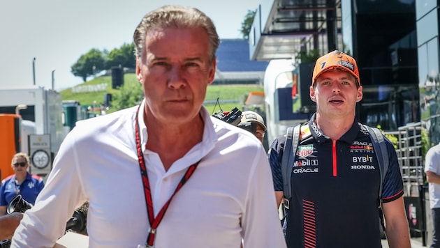 Raymond Vermeulen hat das Red-Bull-Bekenntnis von Max Verstappen (rechts) teilweise relativiert.