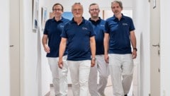 Vier Topärzte des AKH auf humanitärer Mission für die Menschen – Dr. Bernhard Angermayr, Dr. ...