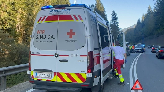 Der Verletzte musste ins Krankenhaus gebracht werden.