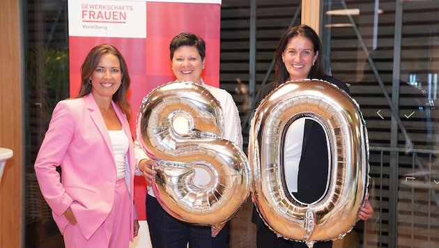 80 Jahre feierten die ÖGB-Frauen in Lochau, als Geburtstagsgast wurde die Speakerin Diana ...