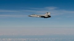 Ein russischer Kampfjet vom Typ MIG-31