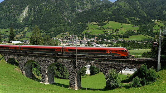 Ab Dezember werden Fernverkehrszüge durch das Gasteinertal fahren.