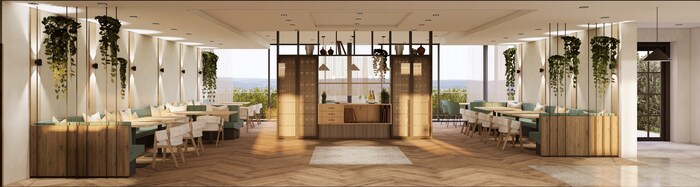 So soll das Lokal nach der Eröffnung im Oktober aussehen.