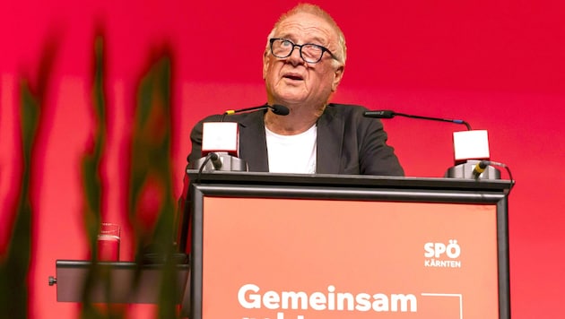 Noch am SP-Parteitag vor 11 Tagen stand Wolfgang Rami auf großer Bühne.