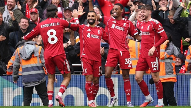 Jubel bei den Liverpool-Kickern