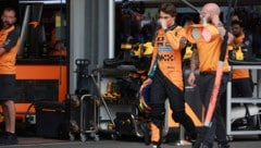 Oscar Piastri löste die sechste Rote Flagge aus.