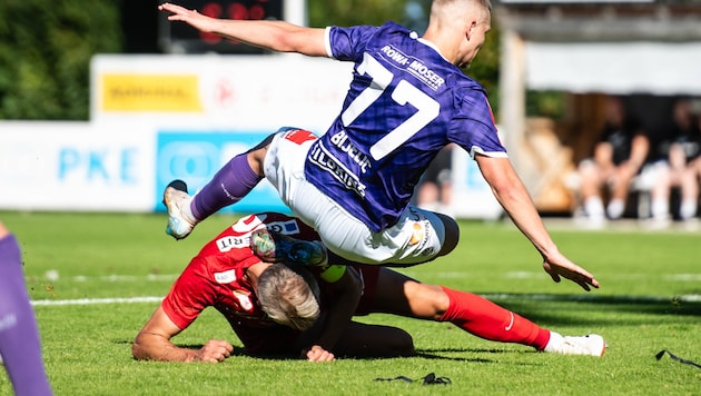 Bruchlandung in der Schlussphase! Austria Salzburg unterlag Leader St. Pölten.