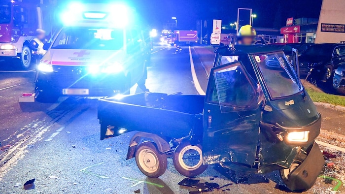 Der 32-Jährige wurde bei dem Unfall schwer verletzt.