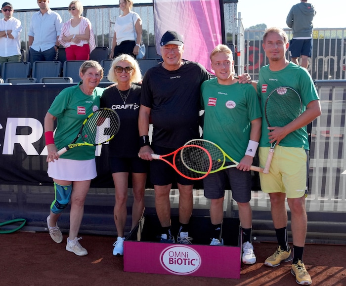 Muhr, Birgit und Toni Polster, Wenzel Graski, Philipp Hochstrasser (STTV).