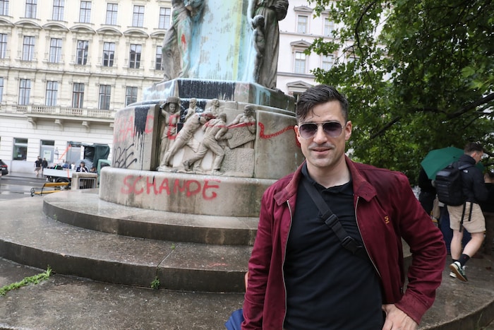 Der Kopf der Identitären Martin Sellner