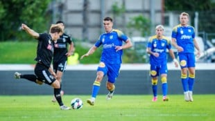 Lars Nussbaumer (l.) und die Bregenzer unterlagen 0:3 in Stripfing.