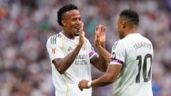 Eder Militao und Kylian Mbappe sorgten für den Real-Sieg.