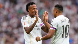 Eder Militao und Kylian Mbappe sorgten für den Real-Sieg.