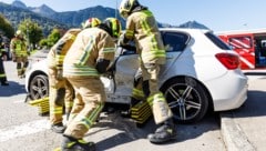 Einsatz für die Feuerwehren in Nenzing. 