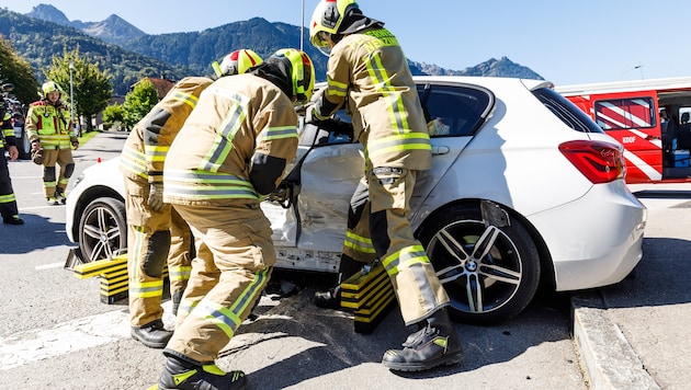 Einsatz für die Feuerwehren in Nenzing.
