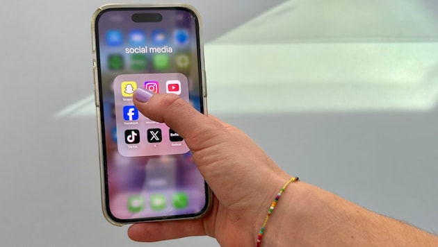 Verbotenes via Social Media gepostet.