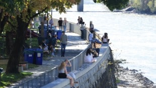 Auch am Sonntag wurde am Sonnendeck die Sonne genossen.