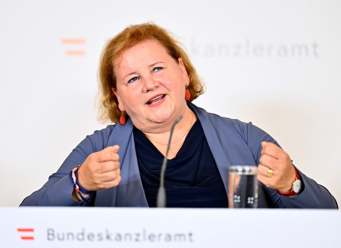 Sozialministerin Korinna Schumann (SPÖ) sorgt mit ihrem Quoten-Vorschlag für Irritationen ...