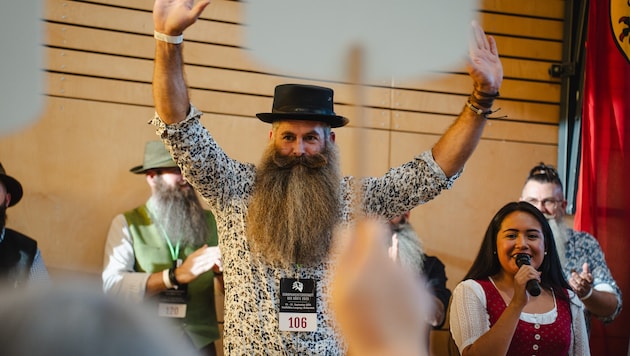 Ein echter Sieger-Bart: Justin Rasser aus Rauris